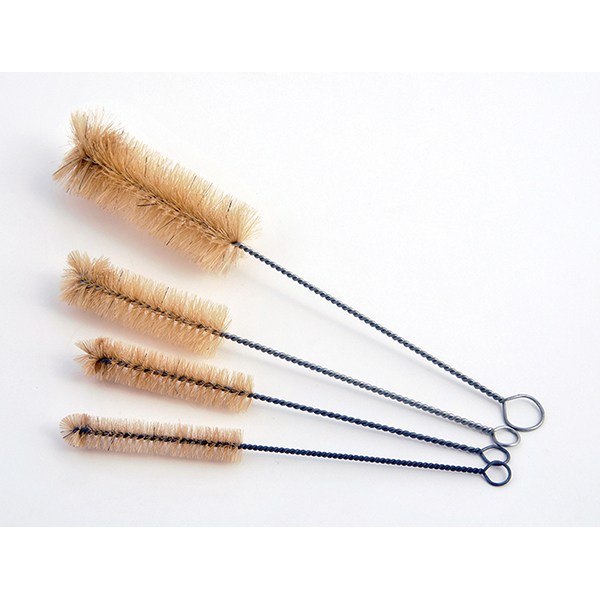 TEST TUBE BRUSH, NATURAL BRISTLES